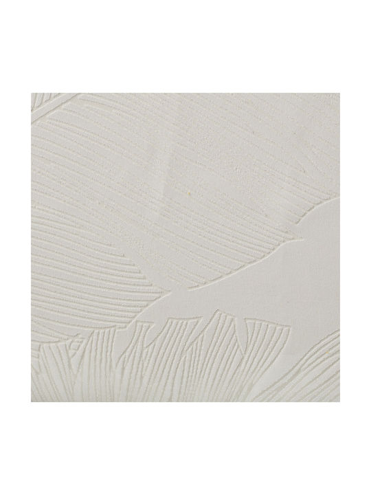 Atmosphera Vorhang mit Grommets Tropical Weiß 140x240cm