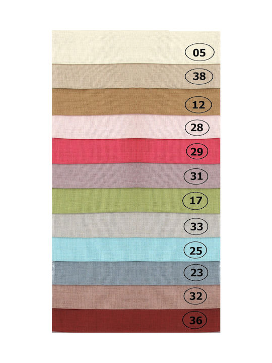 Anna Riska Curtain with Pencil Pleat 103 25 Turquoise 140x270cm