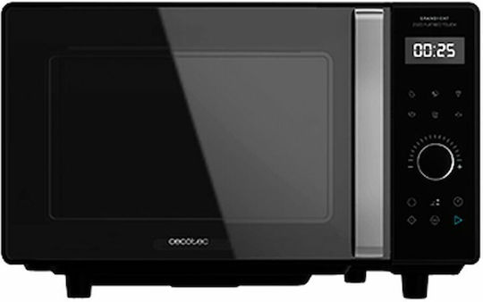 Cecotec GrandHeat 2500 Flatbed Touch Black Microwave Oven 25lt Black