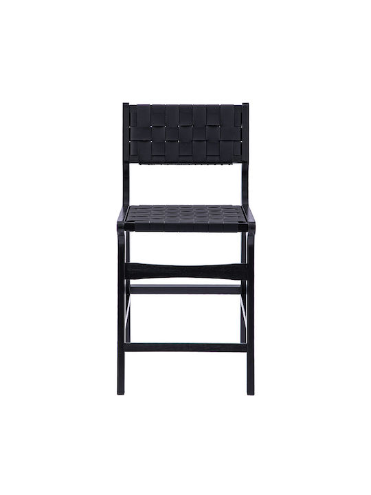 Ξύλινο Σκαμπό Μπαρ Ridley Μαύρο 48x54x97cm Ξύλινο Σκαμπό Μπαρ Ridley Μαύρο 48x54x97cm