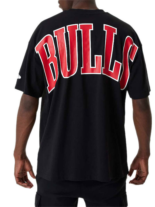 New Era NBA Infill T-shirt Bărbătesc cu Mânecă Scurtă Negru