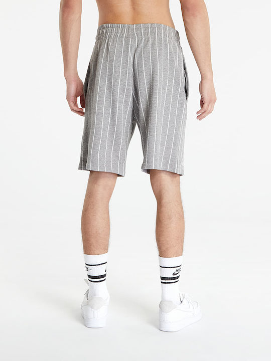 New Era Pinstripe Men's Shorts Gray/ White