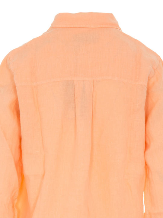 Women's Monochrome Long Sleeve Shirt Coral Reef
