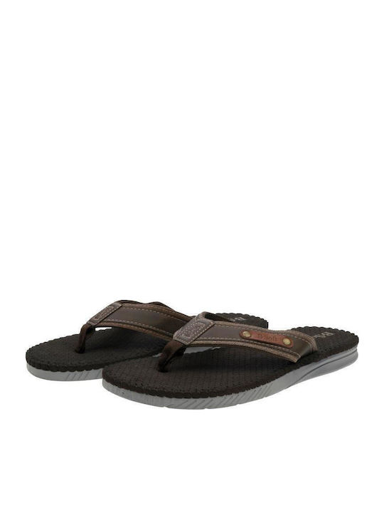 Men's Flip Flops Brown