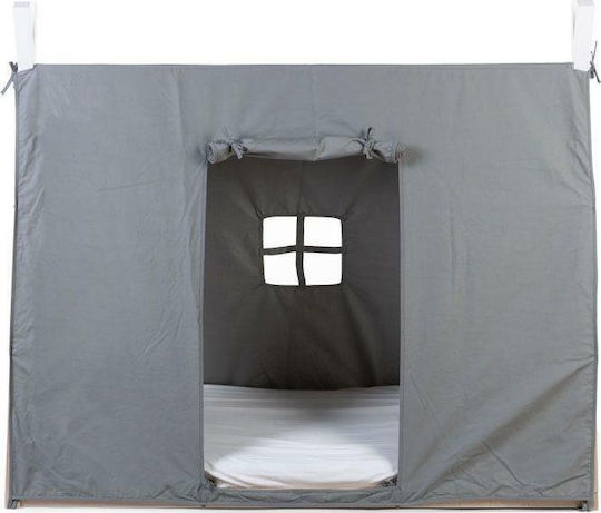 Κάλυμμα Κρεβατιού Tipi Σκηνή Γκρι 140x70cm