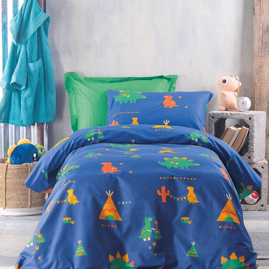 Rythmos Tobias Kids Cotton Pillowcase Set 50x70cm Blue