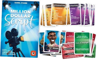 Portal Games Joc de Masă Million Dollar Script pentru 3-10 Jucători 14+ Ani PLG383331