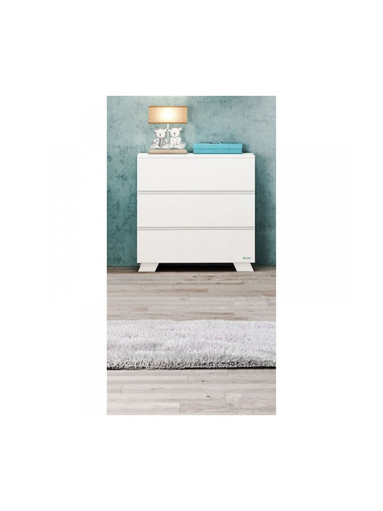 Casababy La Maison Seturi de mobilier pentru copii cu Pat și Comodă Alb / Bej 590205-590256