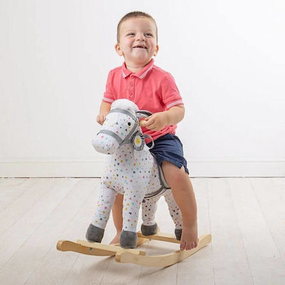 Big Jigs Rocking Toy Horse for 12++ months White