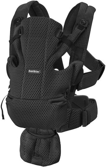 BabyBjorn Classic Carrier Move 3D Mesh Black with Maximum Weight 12kg