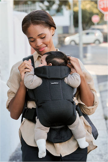 BabyBjorn Classic Carrier Move 3D Mesh Black with Maximum Weight 12kg