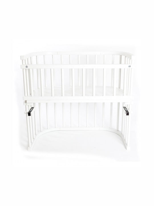 Babybay Λίκνο Original με Πλαϊνό Άνοιγμα White