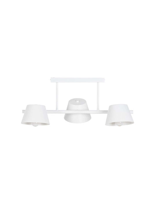 BigBuy Pendant Light Three-Light White