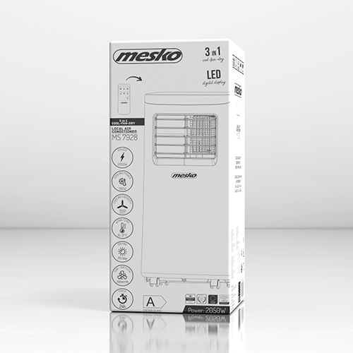 Mesko Мобилен Климатик 7000 BTU Само Охлаждане