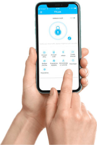 Thirard Intelock Multi Електронна Ключалка с Bluetooth Свързаност Златиста