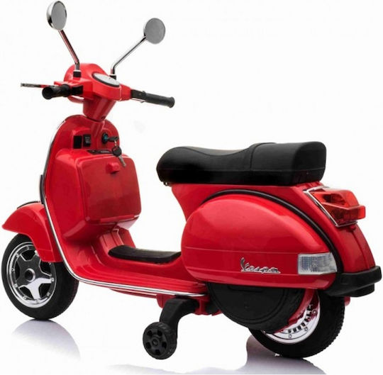 Παιδική Vespa Licensed Piaggio Vintage Ηλεκτροκίνητη 12 Volt Κόκκινη