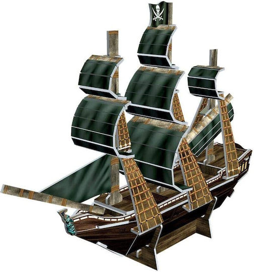 Puzzle 3D Navă Pirat 24 Piese
