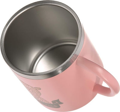 Laessig Adventure Toddler Metal Cup 180ml for 24m+ Pink