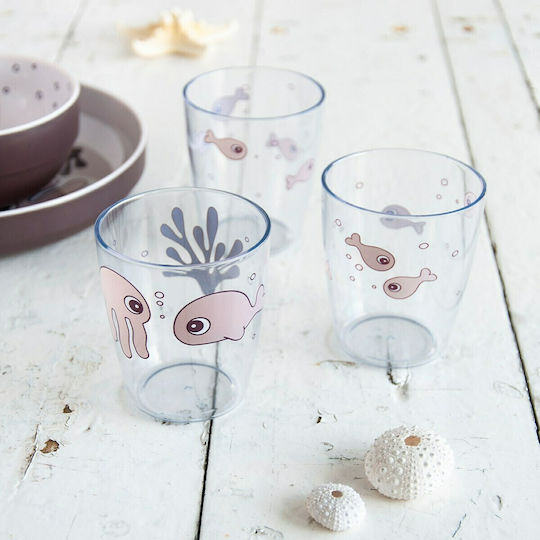 Done by Deer Baby Cups Sea Friends made of Plastic Multicolour 3pcs 120ml for 24m+m+