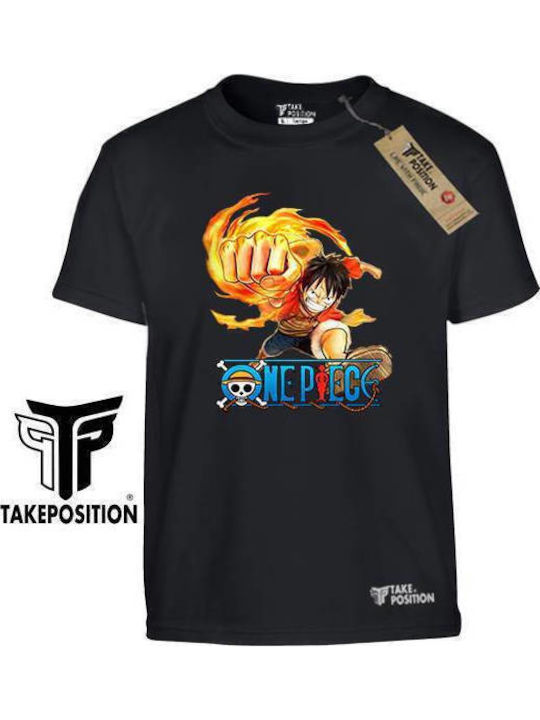 Kinder-T-Shirt Schwarz