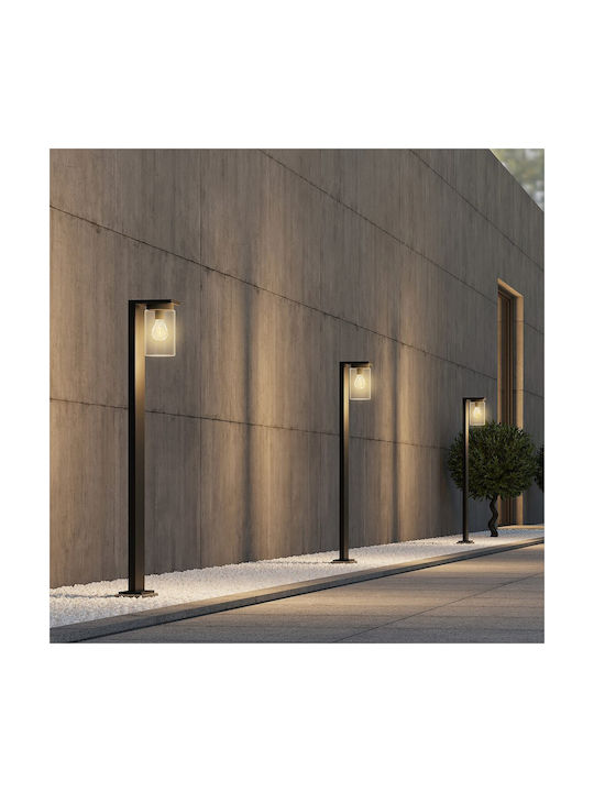 Trio Lighting Външна Стояща Лампа Малък Пост 40W IP44 За Цокъл E27 Черен