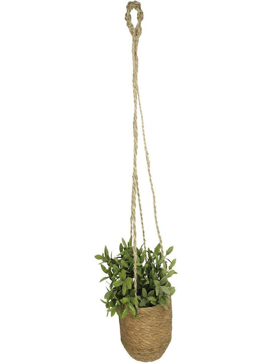 ArteLibre Hogla Planter Brown 17x17x90cm.