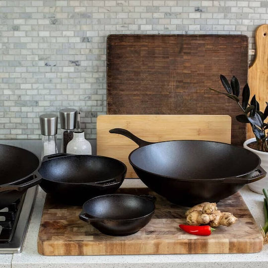 Lodge Chef Collection Wok από Μαντέμι 31.75cm