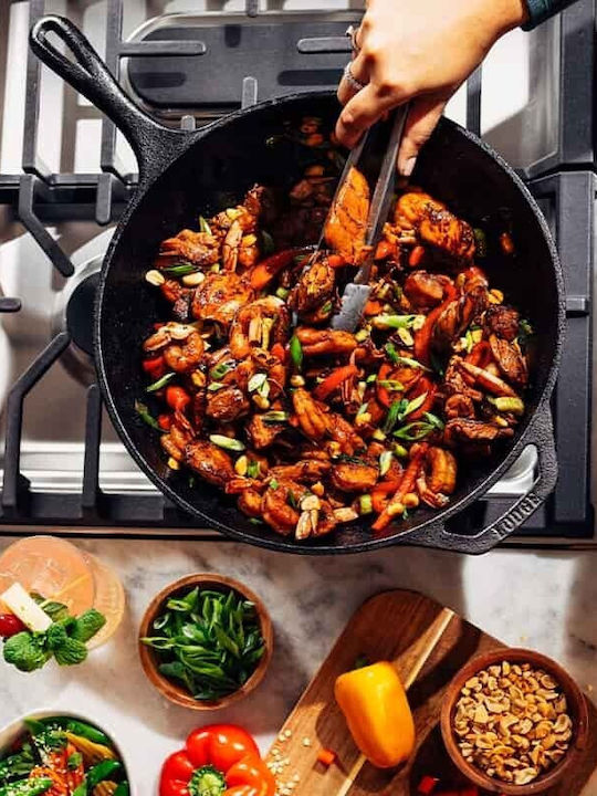 Lodge Wok από Μαντέμι 31.75cm