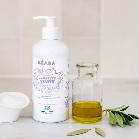 Beaba 2 σε 1 Σαμπουάν & Αφρόλουτρο 500ml με Αντλία