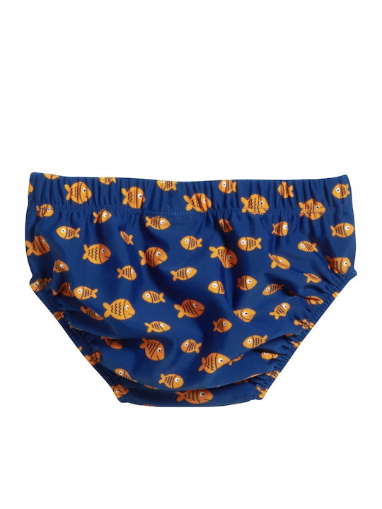 Playshoes Παιδικό Μαγιό Πάνα Navy Μπλε