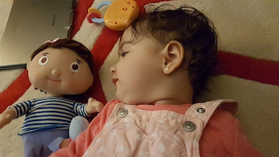 Little Baby Bum Mia Doll από Ύφασμα με Μουσική για 6+ Μηνών