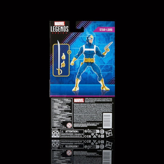 Action-Figur Star-Lord Marvel Legenden für 4+ Jahre Jahre 15cm.