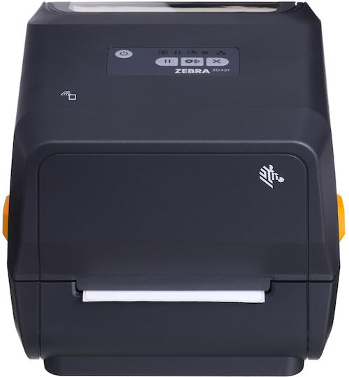 Zebra ZD421T Εκτυπωτής Ετικετών Θερμικής Μεταφοράς USB, Serial, Wi-Fi, Bluetooth, Ethernet 203 dpi