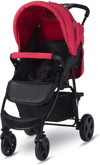 Lorelli Olivia Basic Καρότσι Μωρού Kατάλληλο από 6+ Mηνών Mars Red
