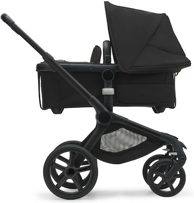 Bugaboo Fox 5 2 in 1 Reglabil 2 în 1 Cărucior pentru copii Potrivit pentru Nou-născut Midnight/Black Midnight Black 9.9kg