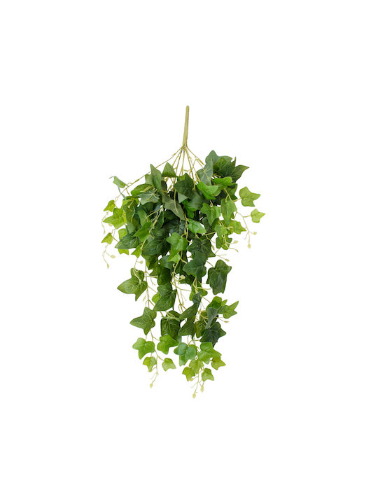 GloboStar Hanging Artificial Plant Ivy Artificial Garden Green 65cm 1pcs