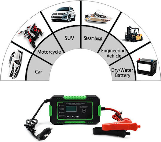Andowl Car Battery Charger 12V