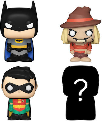 Funko Pop! Heroes: Batman, Robin, Scarecrow & Mystery Chase