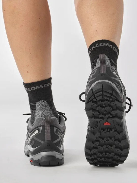 Salomon X Ultra Pioneer Aero Women's Hiking Shoes Magnet Black Moonscape