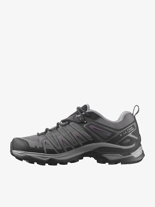 Salomon X Ultra Pioneer Aero Women's Hiking Shoes Magnet Black Moonscape