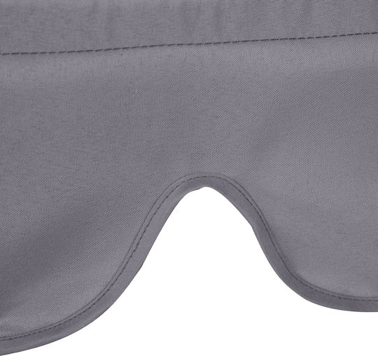Outsunny Μαξιλάρι Καναπέ Κήπου με Πλάτη Γκρι 2τμχ 130x45εκ.