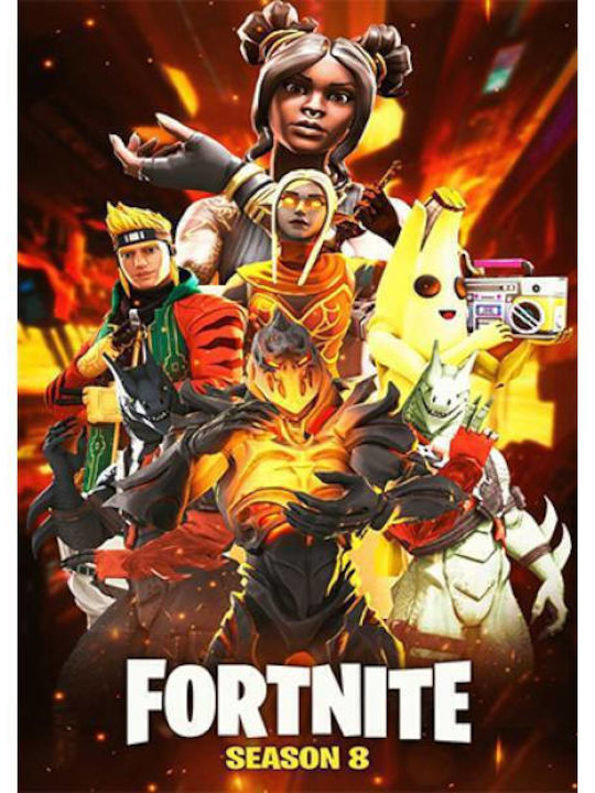 Takeposition T-shirt Fortnite Λευκό Takeposition T-shirt Fortnite Λευκό