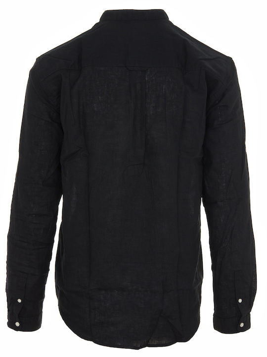 Tom Tailor Men's Shirt Long Sleeve Black