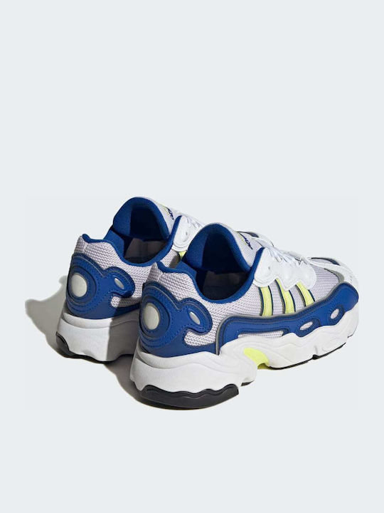 Ozweego Чънки Маратонки Cloud White / Pulse Yellow / Royal Blue
