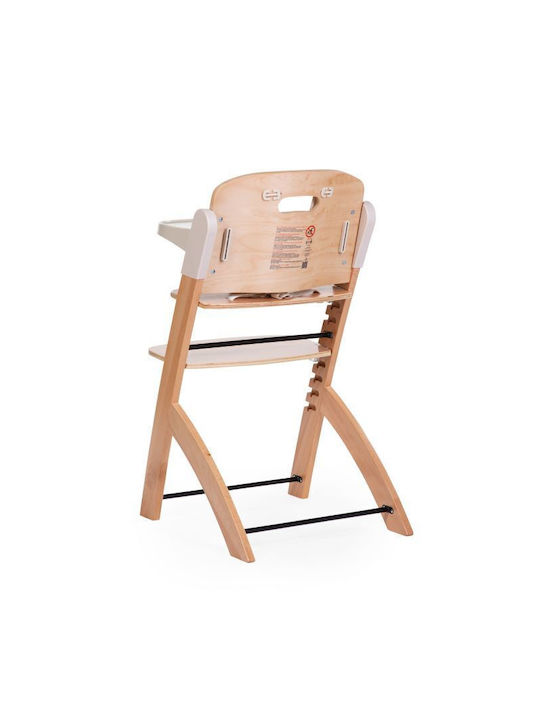Childhome Evosit Καρεκλάκι Φαγητού με Ρυθμιζόμενο Ύψος Natural Beige
