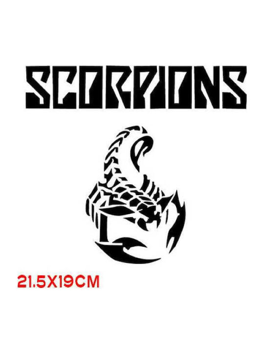 Takeposition Φούτερ Ζακέτα με Κουκούλα Scorpions Κόκκινη