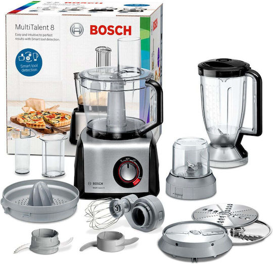 Bosch Multifunctional Food Processor 1250W with Pot 2.4lt White