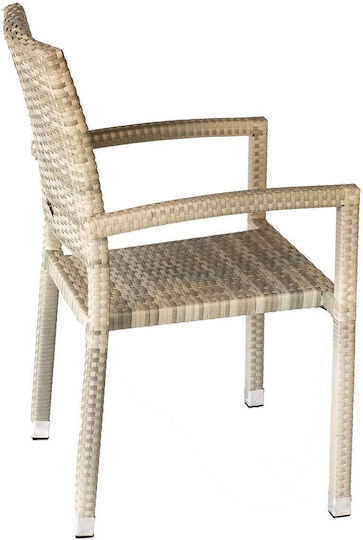 Stuhl Lina New Ecru 57x58x93cm Stuhl Lina New Ecru 57x58x93cm