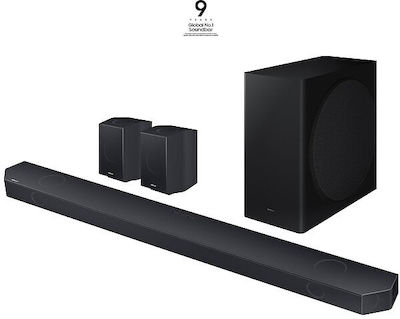 Samsung HW-Q930C Soundbar 540W 9.1.4 με Ασύρματο Subwoofer Μαύρο