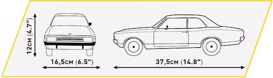 Cobi Cobi Opel Rekord C Coupe Bauklötze für 11+ Jahre 2195 Stück